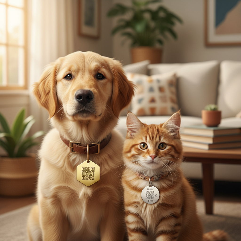 Crumb smart pet tag for dogs and cats